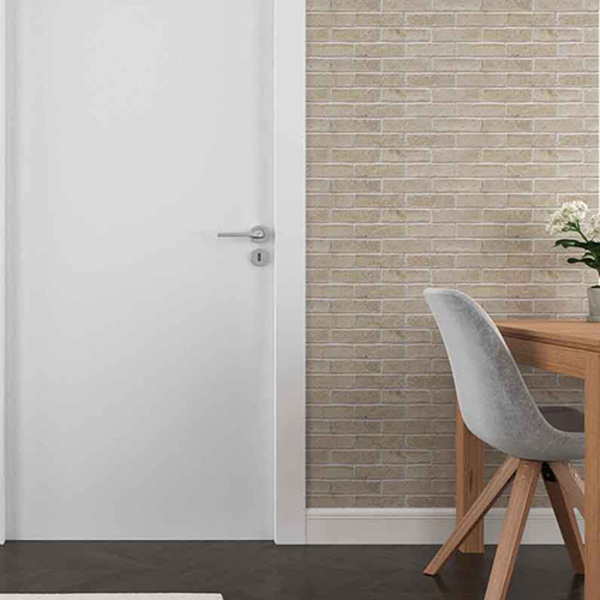 Papel De Parede Adesivo Tijolo Rústico N02116