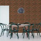 Papel De Parede Adesivo Tijolo Rustico Np023