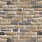 Papel De Parede Adesivo Tijolo Rústico Np074