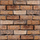 Papel De Parede Adesivo Tijolo Rústico Tijolinho Marrom 3mx50