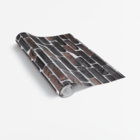 Papel De Parede Adesivo Tijolo Tijolinho Marrom Sala Quarto 6