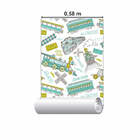 Papel De Parede Adesivo Trens N011027