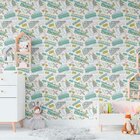 Papel De Parede Adesivo Trens N011027