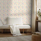 Papel De Parede Adesivo Triângulos Coloridos Quarto 10mx50cm