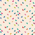 Papel De Parede Adesivo Triângulos Coloridos Quarto 2,5mx50cm