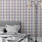 Papel De Parede Adesivo Triângulos N05242