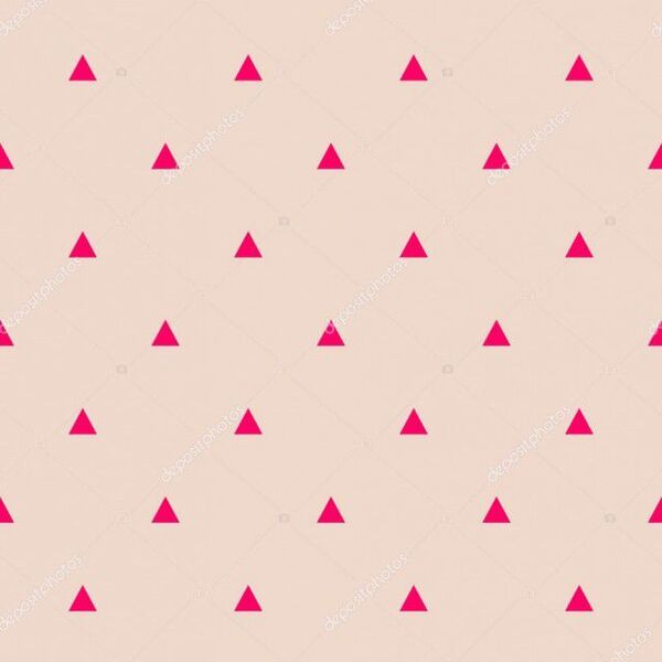 Papel De Parede Adesivo Triângulos Rosa Quarto Decorar 1mx50cm