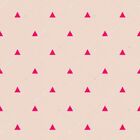 Papel De Parede Adesivo Triângulos Rosa Quarto Decorar 2,5mx5