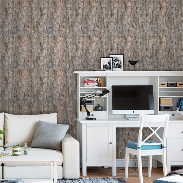 Papel De Parede Adesivo Tronco De Madeira Rústica 1 18m