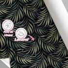 Papel De Parede Adesivo Tropical Folhagem Exótica Verde 15m