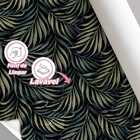 Papel De Parede Adesivo Tropical Folhagem Exótica Verde 18m