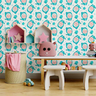 Papel De Parede Adesivo Tubarão Fofo N09042