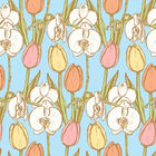 Papel De Parede Adesivo - Tulipas - 059ppf