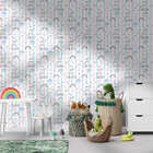 Papel De Parede Adesivo Unicórnio Arco-íris Decoração Quarto