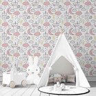 Papel De Parede Adesivo Unicórnio N03066 0,48x2,50m