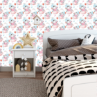 Papel De Parede Adesivo Vaquinha Candy Decoração Babê 12m