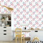 Papel De Parede Adesivo Vaquinha Candy Decoração Babê 12m