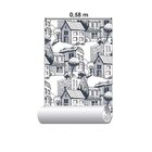 Papel De Parede Adesivo Vilarejo N010037