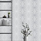 Papel de Parede Adesivo Vinílico Autocolante Geométrico Diamo