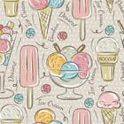 Papel De Parede Adesivo Vinílico Loja Açaí Sorvete N5053