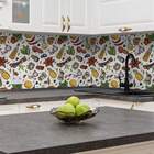 Papel De Parede Adesivo Vinílico Para Cozinha Temperos 60x300