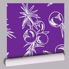 Papel De Parede Adesivo Vinílico Para Cozinha Traços Açaí 60x