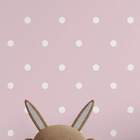 Papel De Parede Adesivo Vinílico Poá Mod 016 Branco E Rosa 60