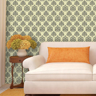 Papel De Parede Adesivo Vintage Amarelo 12