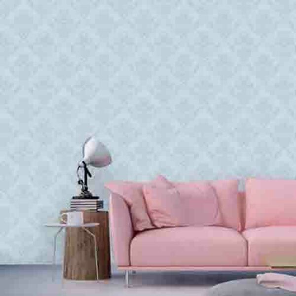 Papel De Parede Adesivo Vintage Azul 20