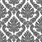 Papel De Parede Adesivo Vintage Branco E Preto 3