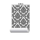 Papel De Parede Adesivo Vintage Branco E Preto 3