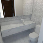 Papel De Parede Adesivo Vintage Cinza 01020