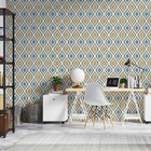 Papel De Parede Adesivo Vintage N02049