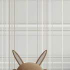 Papel De Parede Adesivo Xadrez Mod 016 Cinza 60x300cm