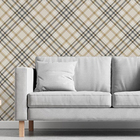 Papel De Parede Adesivo Xadrez Vertical N06229