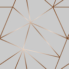 Papel De Parede Adesivo Zara Cinza E Marrom 1,50m