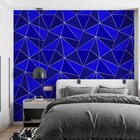 Papel De Parede Adesivo Zara Tons De Azul - 3,0m