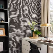 Papel De Parede African  Iii Animal Print Branco 751727