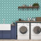 Papel De Parede Água Do Mar - 0 50 X 2 50 Metros