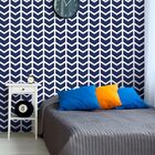 Papel De Parede Alejandro Navy - 0 50 X 3 00 Metros