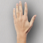 Papel De Parede Alto Relevo Liso Texturizado Creme - Pp418 5,