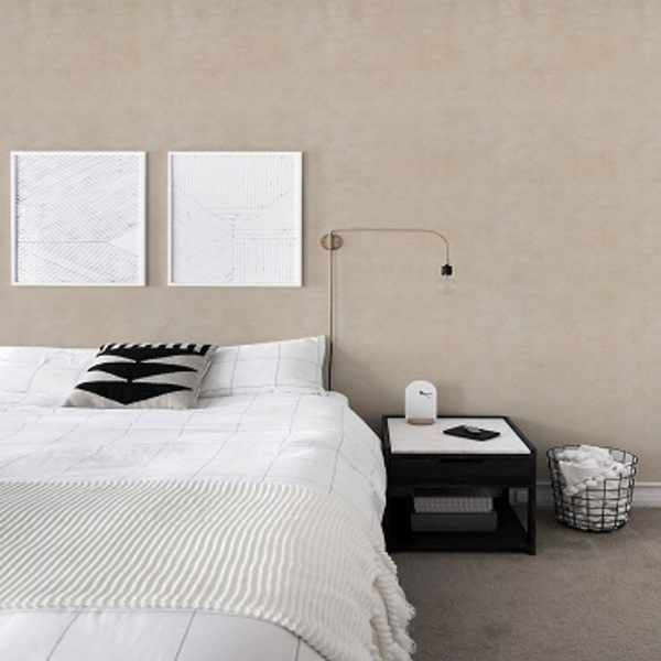 Papel De Parede Alto Relevo Pincelado Texturizado - Pp283 5,3