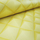 Papel De Parede Amarelo 3d Lavável Texturizado 14m²