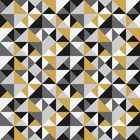 Papel De Parede Amarelo Geometrico