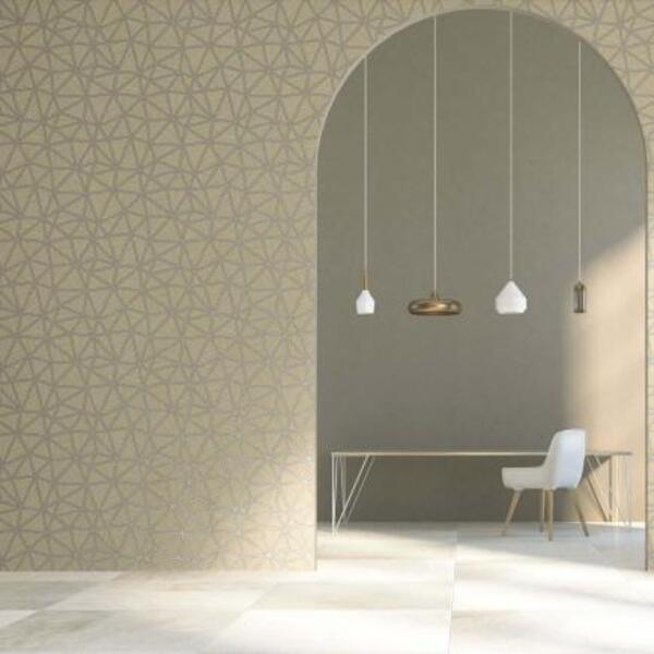 Papel De Parede Ambiance Geométrico 29112 - Rolo: 10m X 0,53m