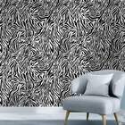Papel De Parede Animal Print Zebra 3 Mod 014 60x300cm