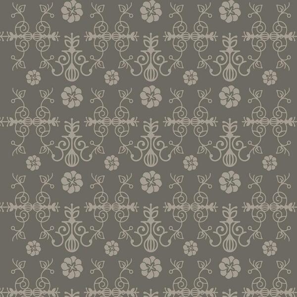 Papel De Parede Arabesco Ornamento Ppara007