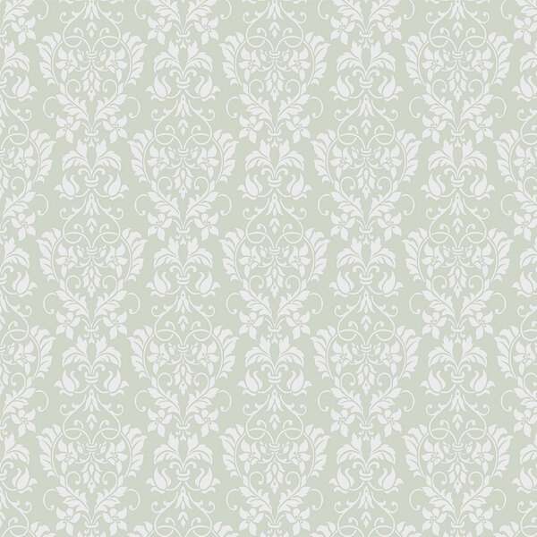 Papel De Parede Arabesco Para Quartos E Sala Em Tons Cinza E