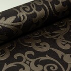 Papel De Parede Arabesco Preto Com Marrom