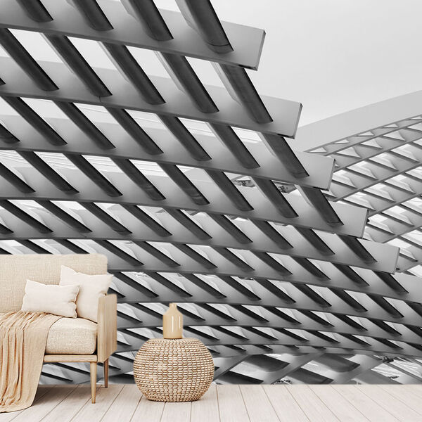 Papel De Parede Arquitetura Urbano Projeto Sala Painel - 408p